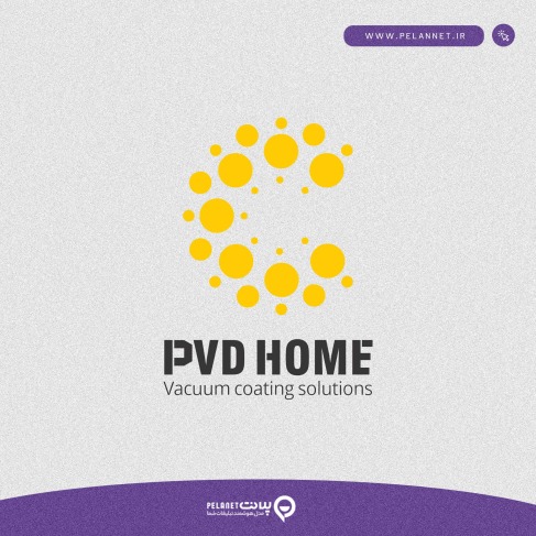 طراحی لوگو خانه PVD